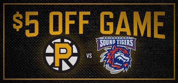Providence Bruins vs. Bridgeport Sound Tigers