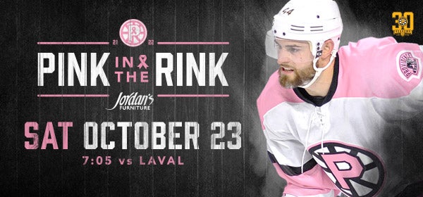 Pink in the Rink Weekend vs LAV