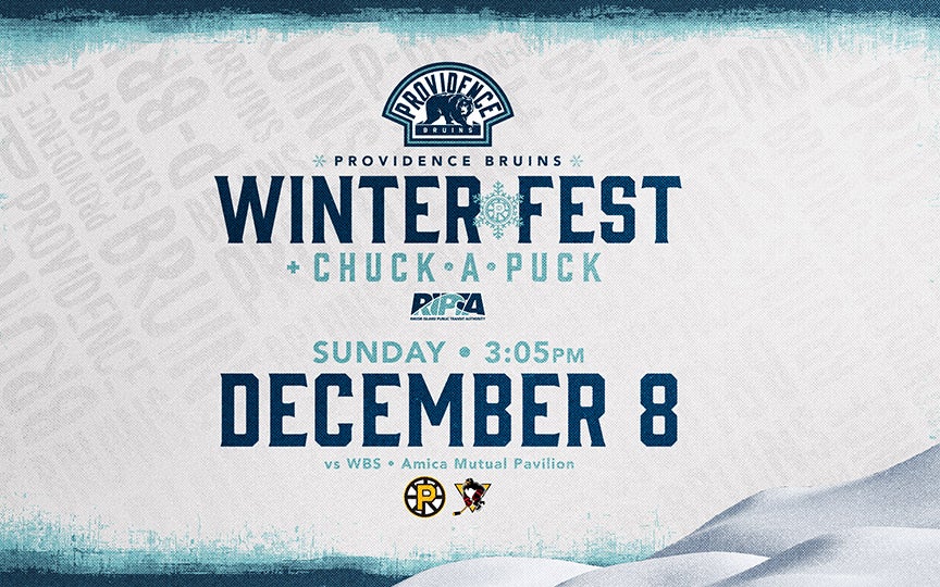 Providence Bruins • WinterFest x RIPTA Amica Mutual Pavillion