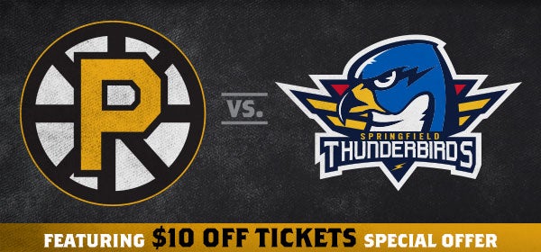 Providence Bruins vs. Springfield Thunderbirds