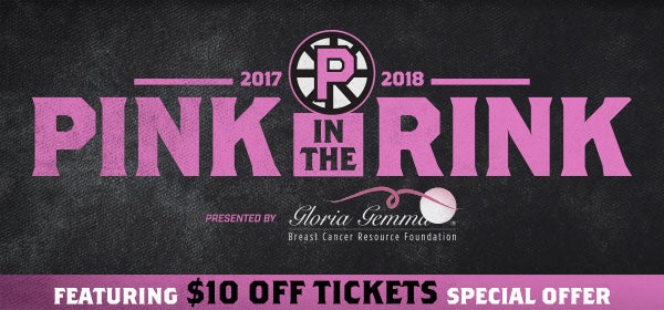 Providence Bruins - The P-Bruins annual Pink in the Rink Night