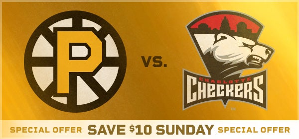 Providence Bruins vs. Charlotte Checkers
