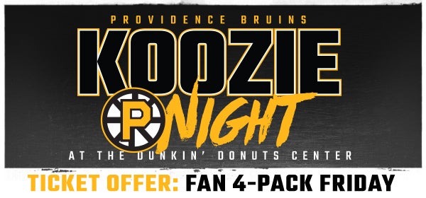 Providence Bruins 'Koozie Night' vs HFD