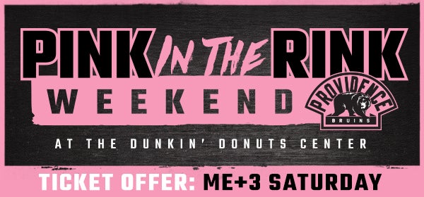 Pink in the Rink Providence Bruins