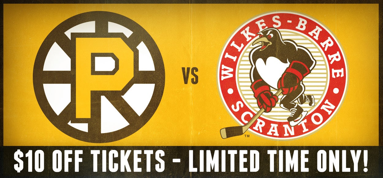 Providence Bruins vs. WB/Scranton Penguins Amica Mutual Pavillion