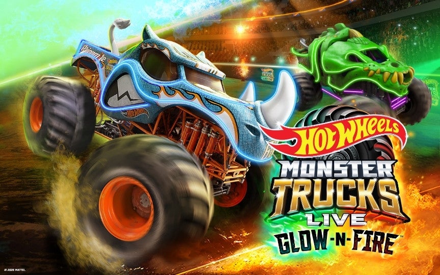 More Info for Hot Wheels Monster Trucks Live Glow -N- Fire