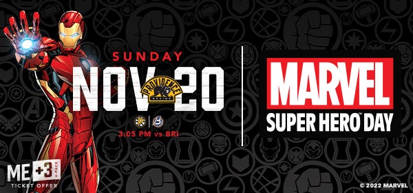 Providence Bruins | Marvel Super Hero™ Weekend