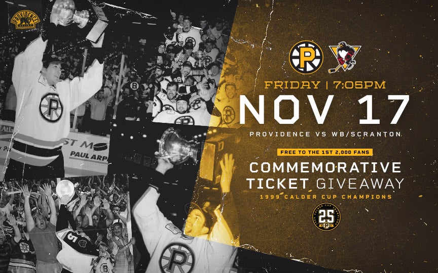 Providence Bruins vs WB/Scranton Amica Mutual Pavillion