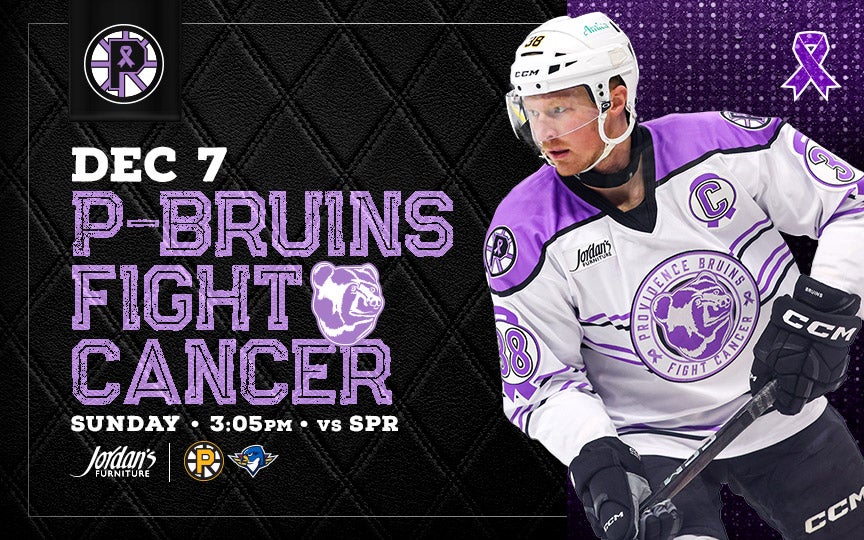 More Info for Providence Bruins • P-Bruins Fight Cancer