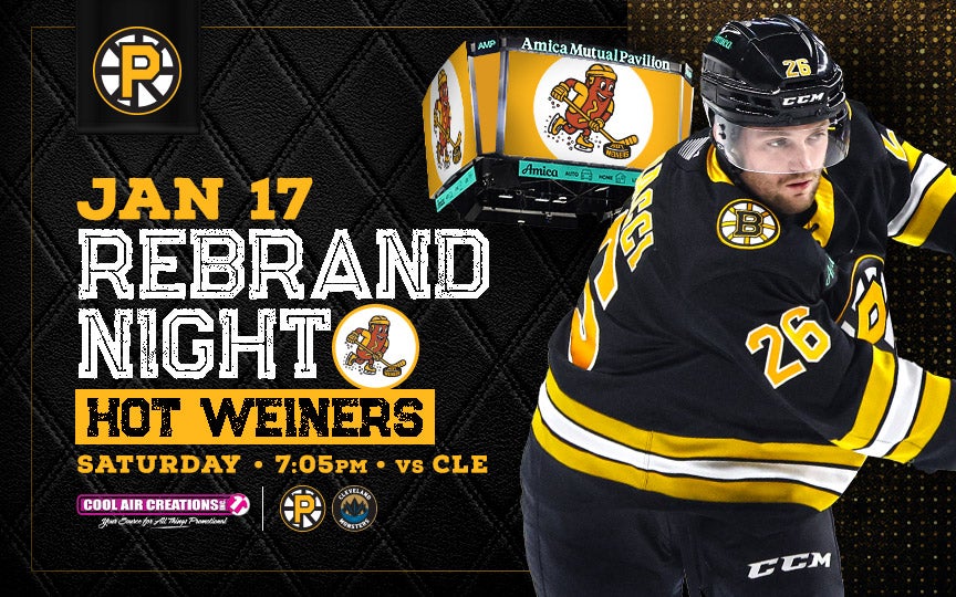 More Info for Providence Bruins • Rebrand: Hot Weiners