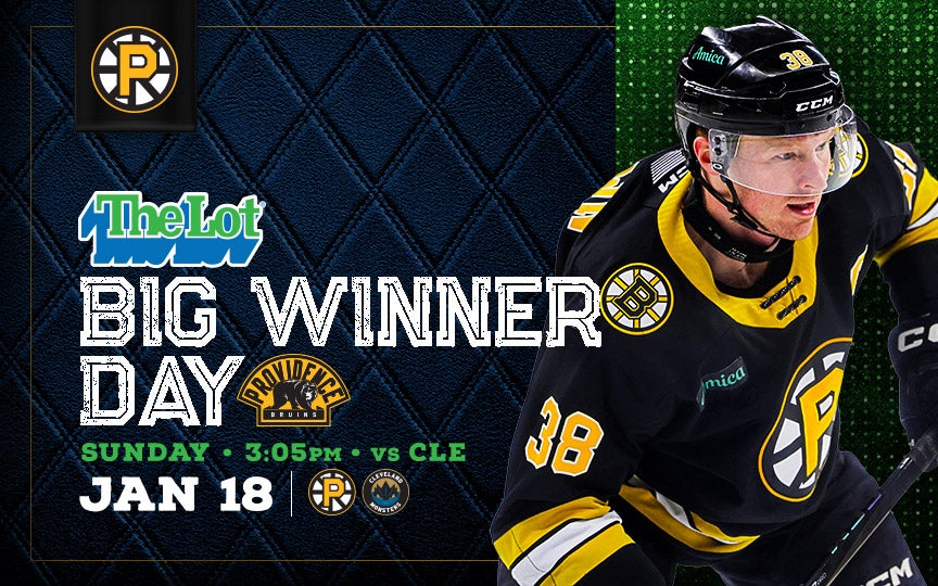 More Info for Providence Bruins • RI Lottery Big Winner Day