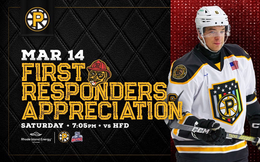 More Info for Providence Bruins • First Responders Weekend