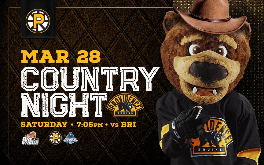 More Info for Providence Bruins • Country Night