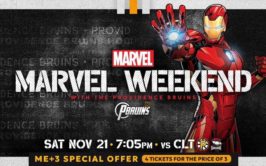 More Info for Providence Bruins vs Charlotte Checkers
