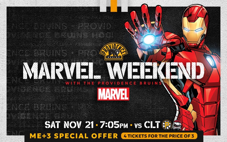 More Info for Providence Bruins vs Charlotte Checkers