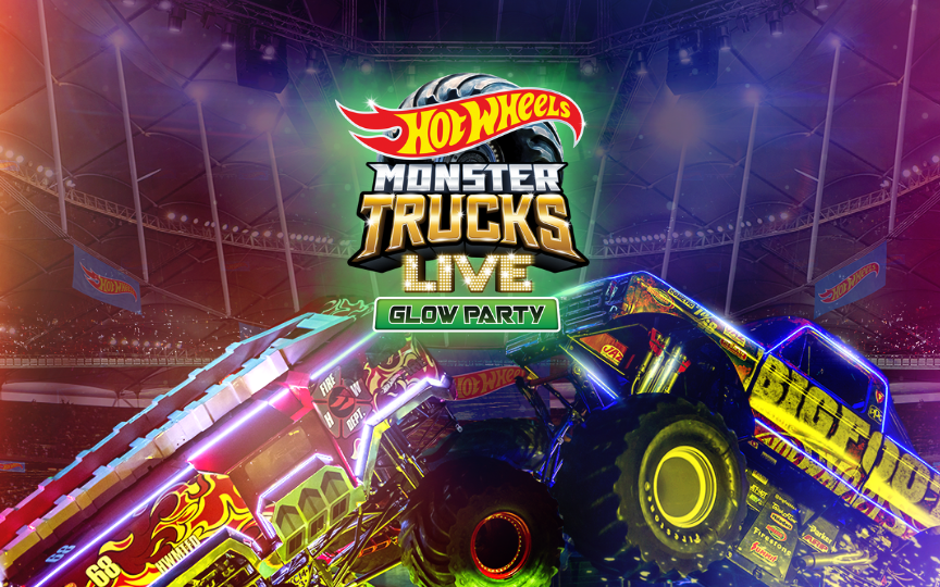 Hot Wheels Monster Trucks Live Glow Party Amica Mutual Pavillion